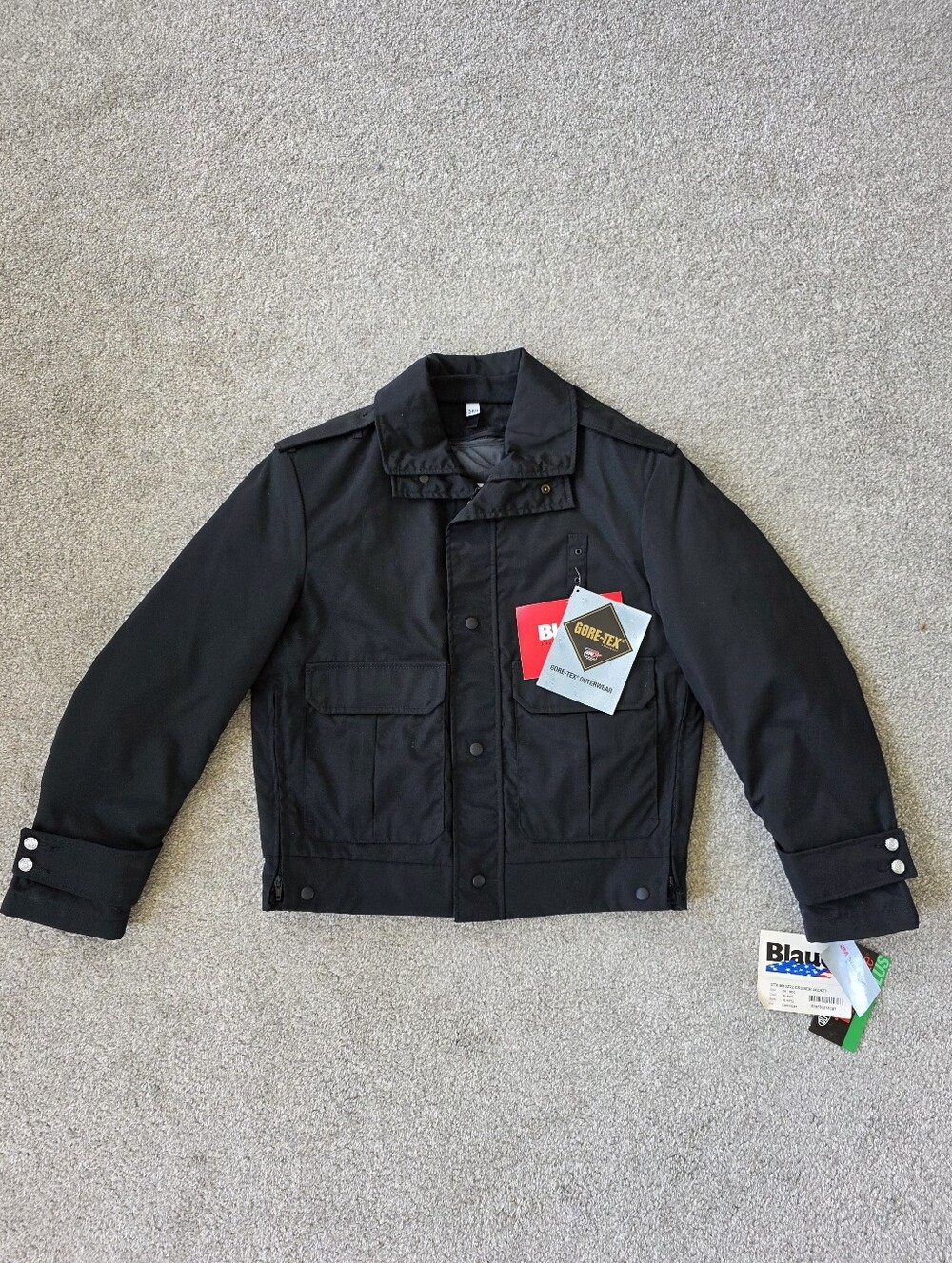 Blauer Black Lightweight Gore-Tex Field Jacket